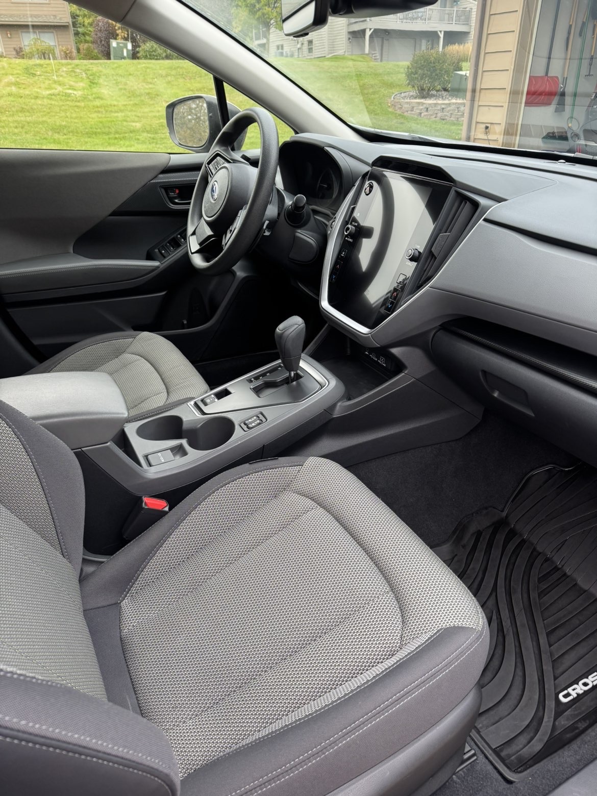 Interior detail of a Subaru Crosstrek